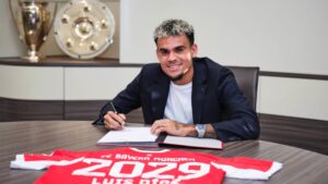 Luis Díaz, el tercer fichaje más costoso en la historia del Bayern Munich