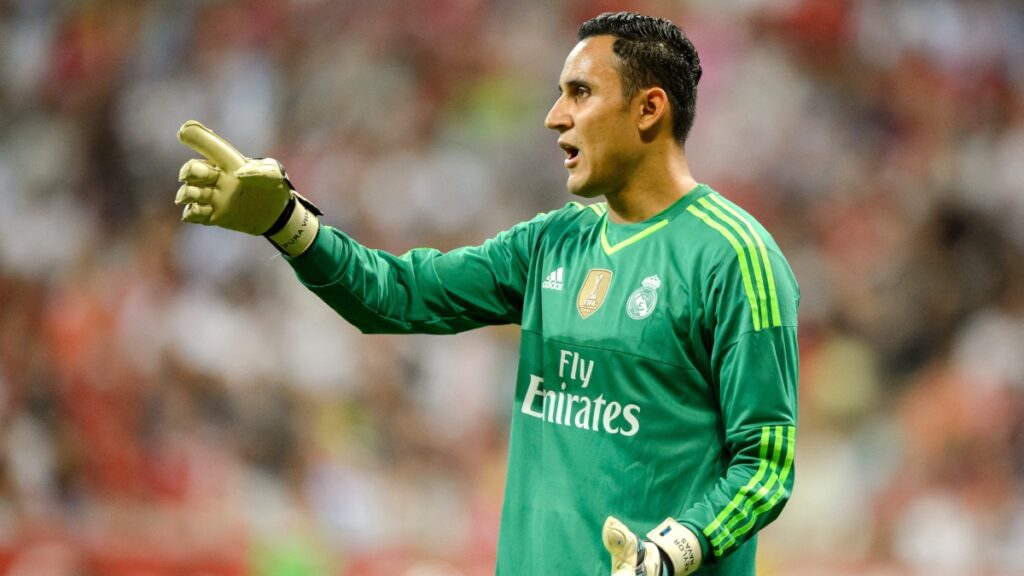 Keylor Navas en el Real Madrid