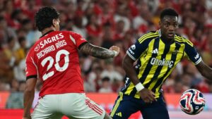 Richard Ríos luce sus primeros ‘chispazos’ con el Benfica: así le fue en amistoso ante el Fenerbahce