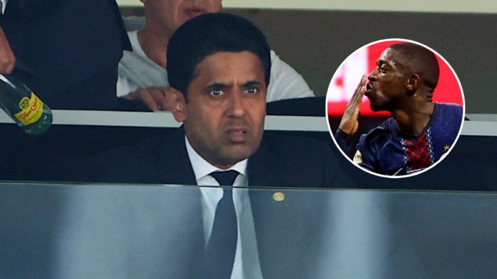 Al Khelaifi y Ousmane Dembélé