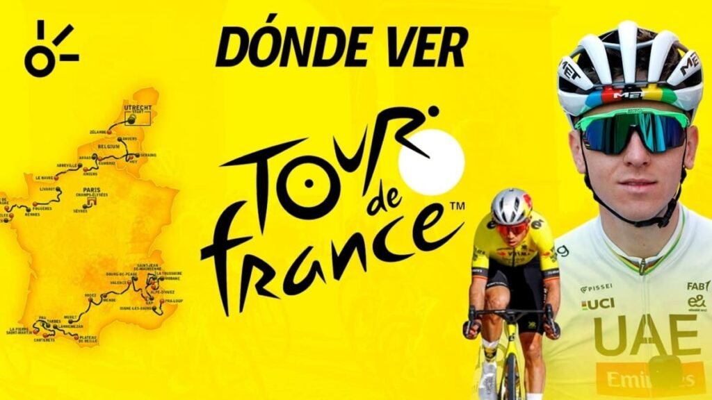 Horario y dónde ver el Tour de Francia 2025.
