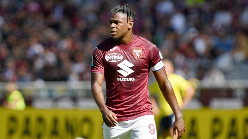 Duván Zapata con Torino | AFP.