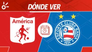 América de Cali vs Bahía, en vivo: horario y dónde ver el partido de vuelta del repechaje de la Copa Sudamericana 2025