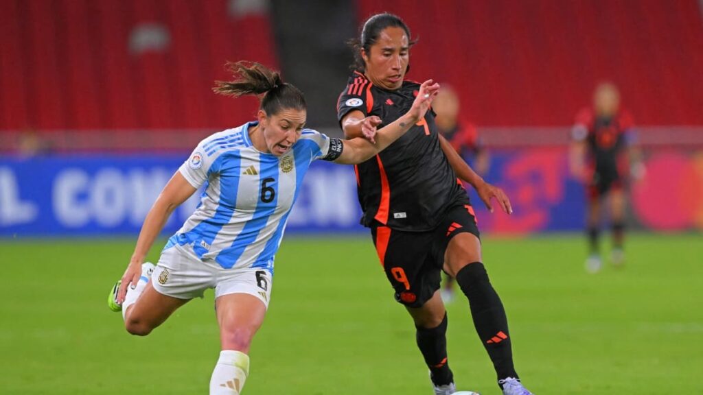Mayra Ramírez vs Argentina | Rodrigo BUENDIA / AFP.