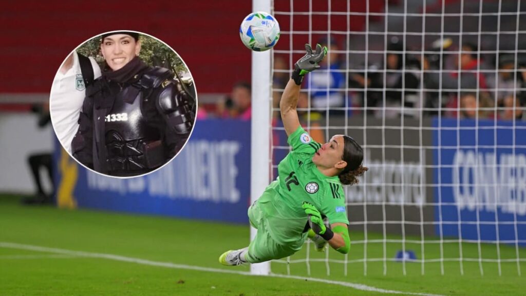 Katherine Tapia, arquera colombiana | Rodrigo BUENDIA / AFP.