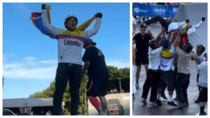 Luis Rincón, el colombiano que paraliza Bruselas con un truco de otro mundo en el Urban Sessions de BMX