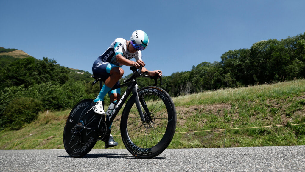 Santiago Buitrago, en el Tour de Francia. - Reuters.
