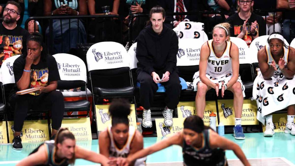 Caitlin Clark se perdió el juego ante NY Liberty