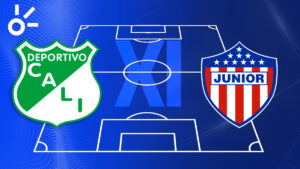Posibles alineaciones de Deportivo Cali vs Junior por la Liga BetPlay Dimayor 2025-II