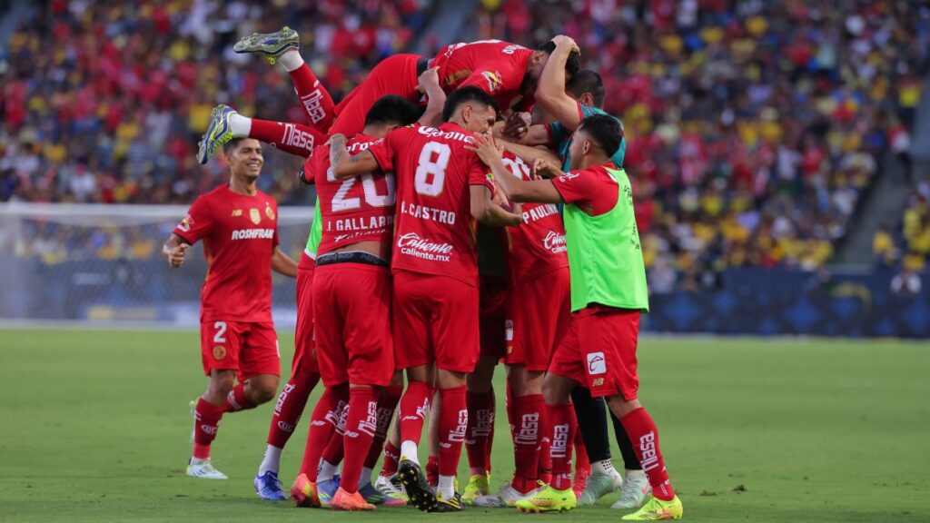 Toluca en festejo de Campeón