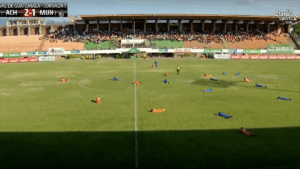 ¡Insólito! Un enjambre de abejas obligó a detener el partido entre Achuapa y Municipal