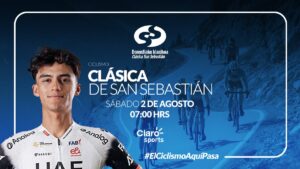 La Clásica de San Sebastián 2025, la siguiente carrera de Isaac del Toro, en vivo por Claro Sports