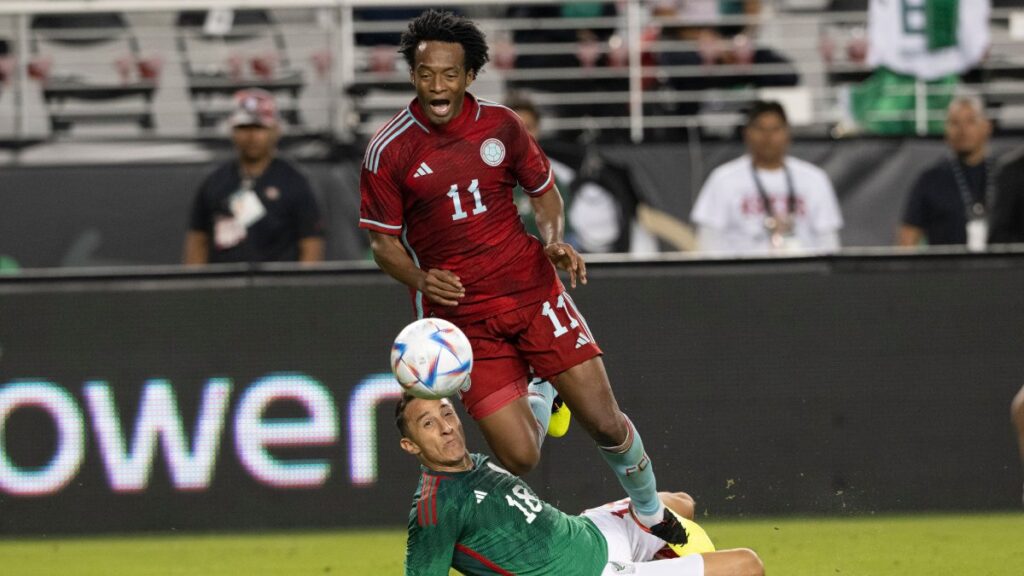 Colombia le gana a México en duelo amistoso