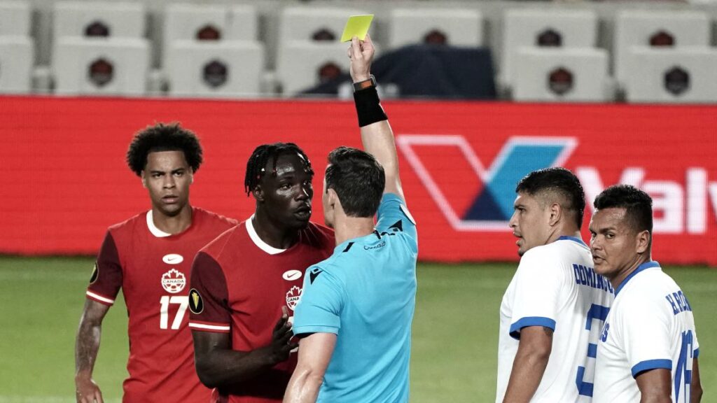 Amonestación sobre jugador de Canadá en Copa Oro