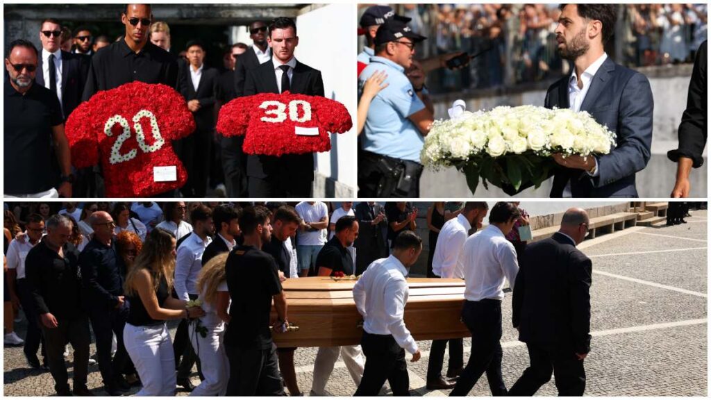 Funeral de Digo Jota y André Silva