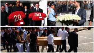 Familiares y amigos dan el último adiós a Diogo Jota y André Silva