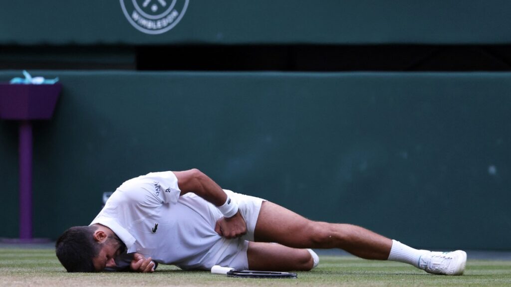 Djokovic quedó tocado en el duelo de cuartos de final