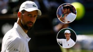 Djokovic anuncia a su favorito entre Alcaraz y Sinner para ganar en Wimbledon