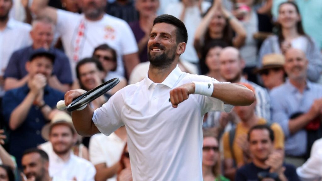 Djokovic se medirá a Sinner en las semifinales de Wimbledon