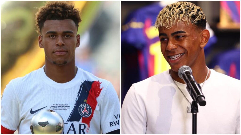 El atacante francés Désiré Doué afirma ser mejor que Lamine Yamal con lo que enciende el debate ¿comienza una nueva rivalidad?