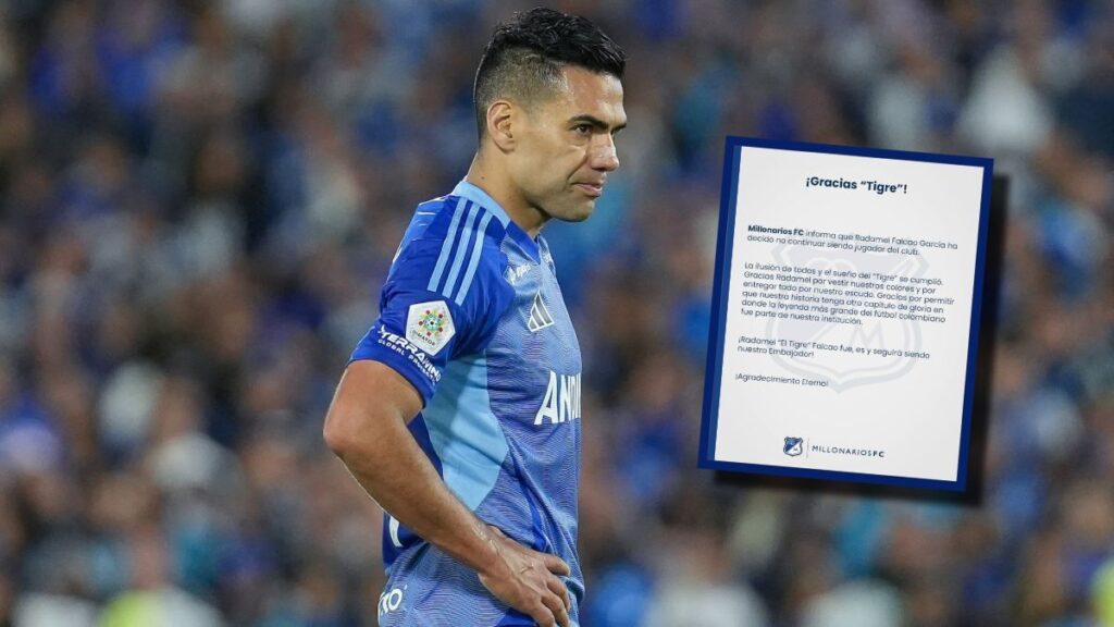 Radamel Falcao García no va más con Millonarios / Vizzor