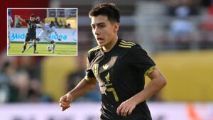 Gilberto Mora sigue imponiendo récords en la Copa Oro 2025: Es el más joven en dar una asistencia en la historia del torneo