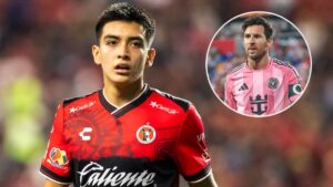 Gilberto Mora, cerca de cumplir el sueño de enfrentar a Lionel Messi