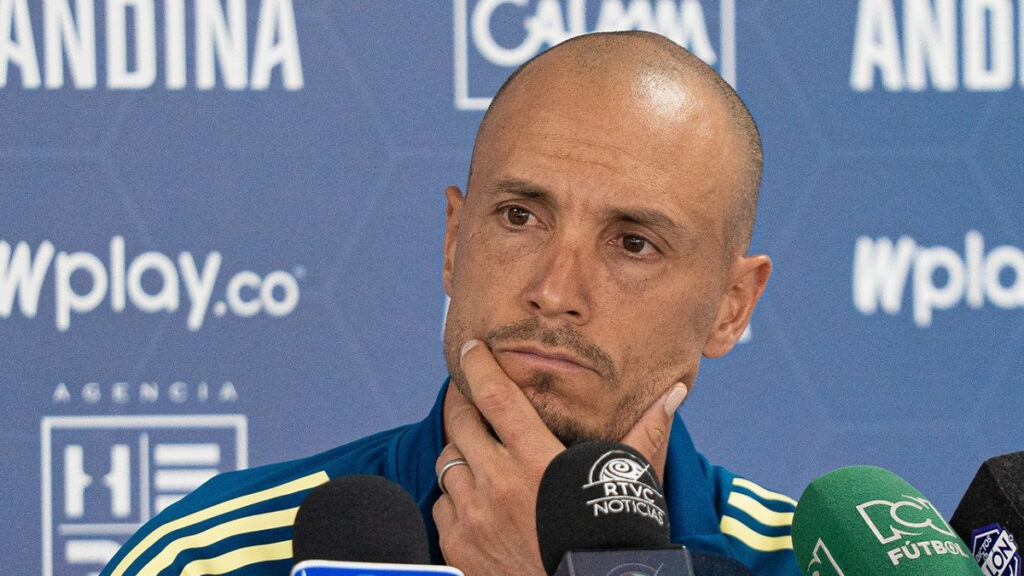 David González, en conferencia de prensa. - @MillosFCoficial.