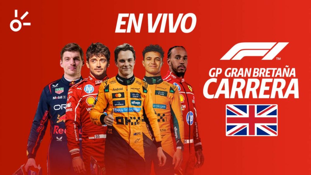 Gran Premio de Gran Bretaña en vivo hoy: Minuto a minuto de la carrera de Fórmula 1 2025
