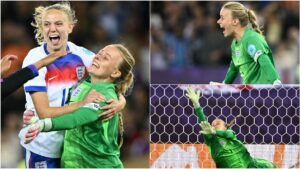 Hannah Hampton, figura de Inglaterra que venció el estrabismo para pelear por el bicampeonato en la Euro