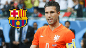 Van Persie confiesa que estuvo cerca de jugar para el Barcelona