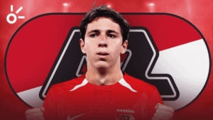 Mateo Chávez hace su debut goleador con el AZ Alkmaar
