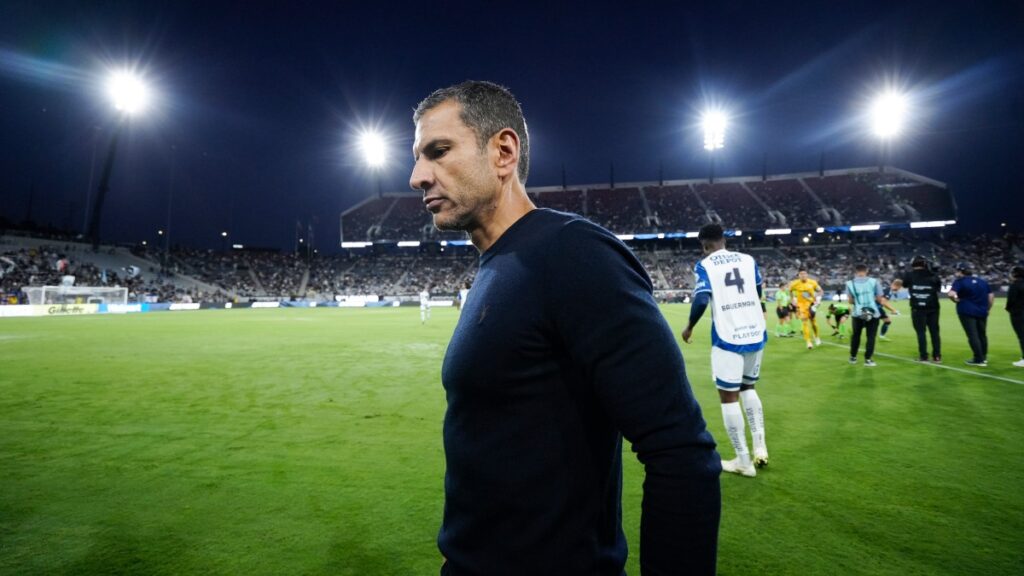 Jaime Lozano tras el partido del Pachuca en la Leagues Cup