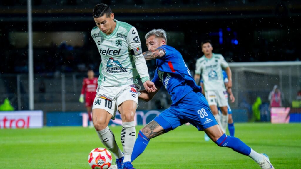 James Rodriguez Vs Cruz Azul