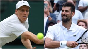 Jannik Sinner da cátedra y Novak Djokovic alcanza las 100 victorias en Wimbledon