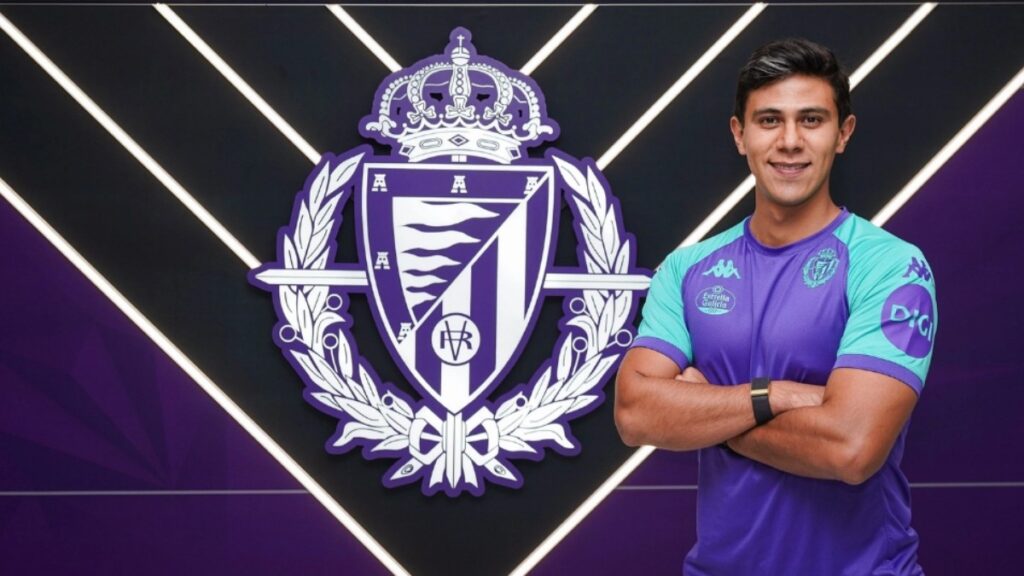 JJ Macías se encuentra en España con el Valladolid | realvalladolid.es