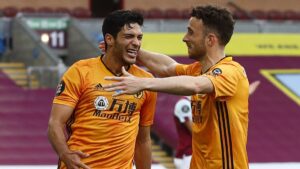 Diogo Jota y Raúl Jiménez, una sociedad que enamoró al Wolverhampton