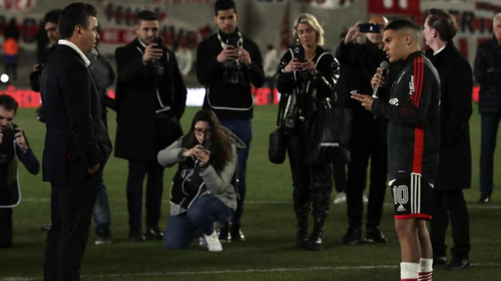 Juanfer Quintero Marcelo Gallardo