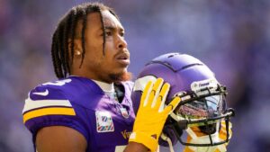 Justin Jefferson sufre lesión en el muslo izquierdo y se perderá parte del campamento de pretemporada