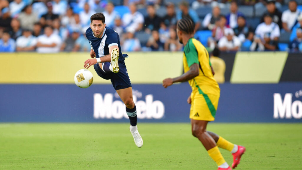 Samayoa, durante la Copa Oro. (Concacaf)