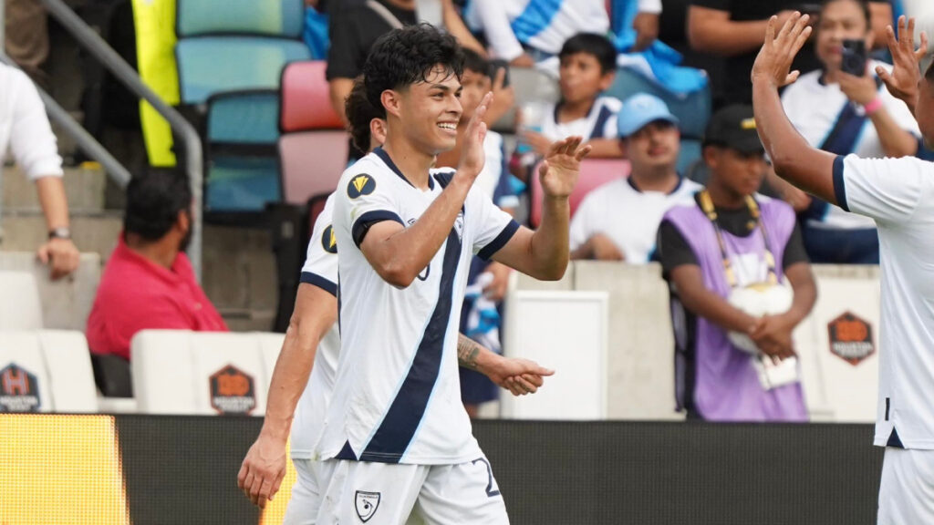 Escobar celebra su gol contra Guadalupe. (Reuters)