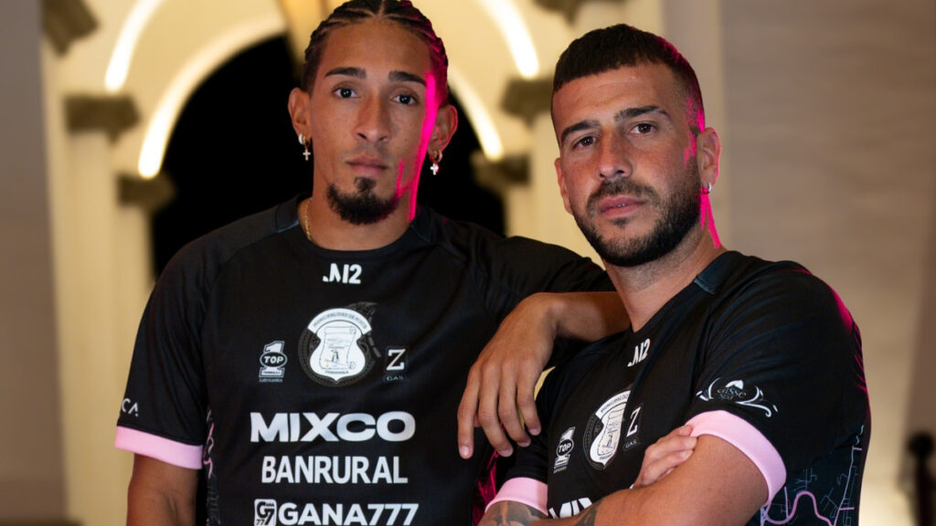 Rocha y Martínez, figuras de Mixco. (Mixco Facebook)