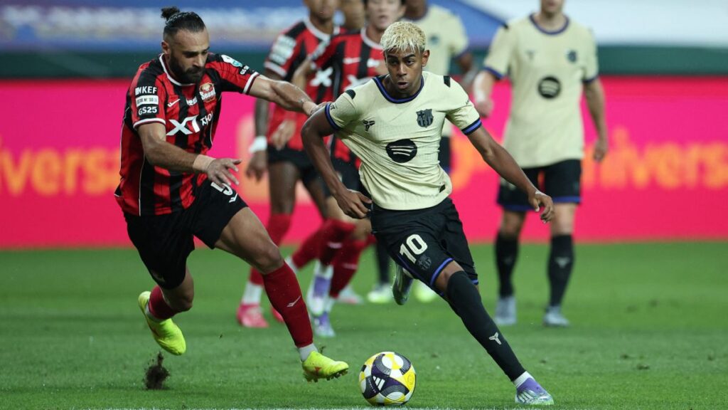 Brcelona golea al Seoul en amistoso
