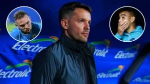 Nicolás Larcamón experimenta con el once titular en su debut con Cruz Azul