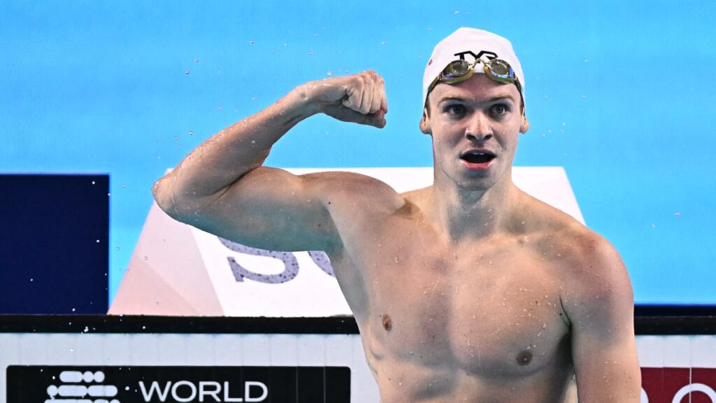 Leon Marchand reescribe la historia | VATSYAYANA / AFP