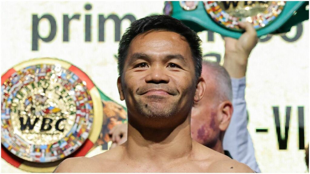 Manny Pacquiao, en su regreso al boxeo | Getty Images via AFP; Miller