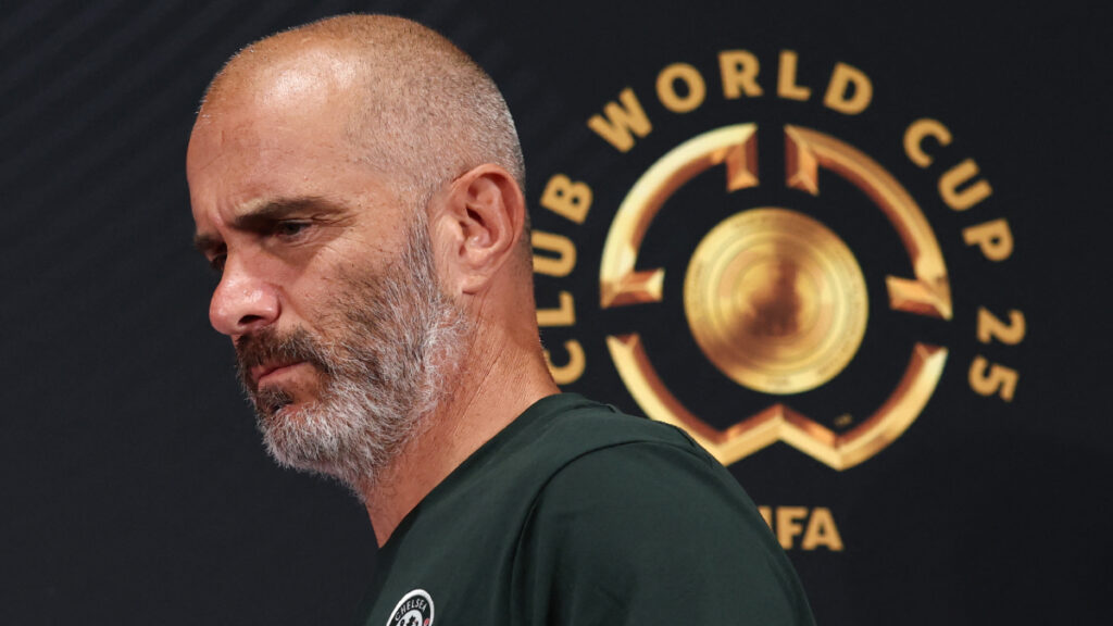 Enzo Maresca, director técnico de Chelsea. | AFP