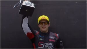 Mateo Girón consigue la quinta victoria de la temporada en la NASCAR Trucks México Series 2025