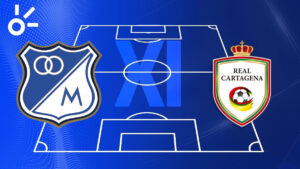Posibles alineaciones de Millonarios vs Real Cartagena por la Copa BetPlay Dimayor 2025