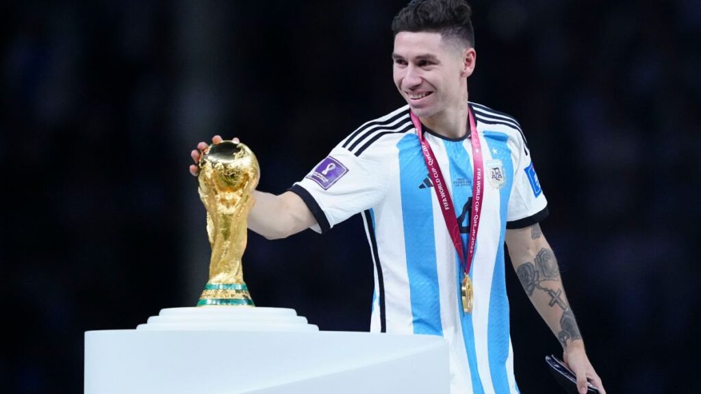 Gonzalo Montiel fue uno de los jugadores que regresó a River. | Imago7.